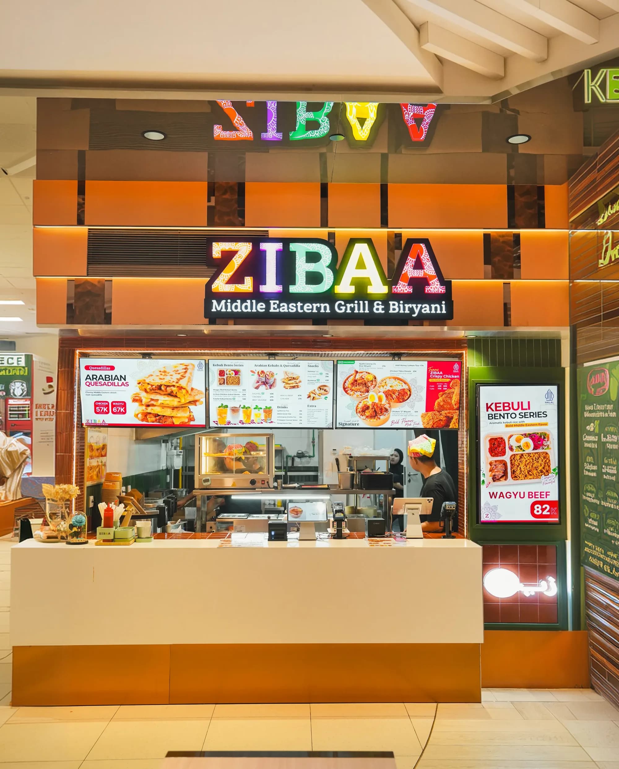Gerai Zibaa di Plaza Senayan