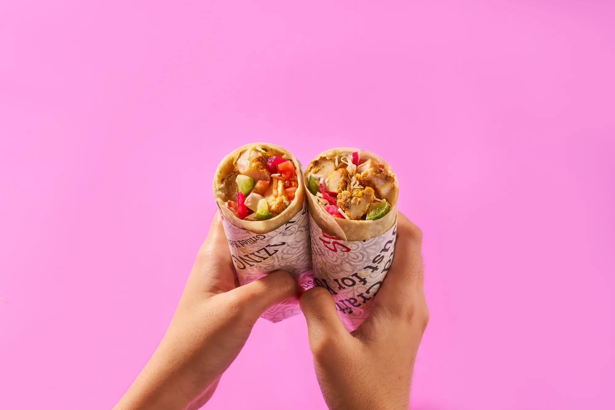 Chicken shawarma kebab